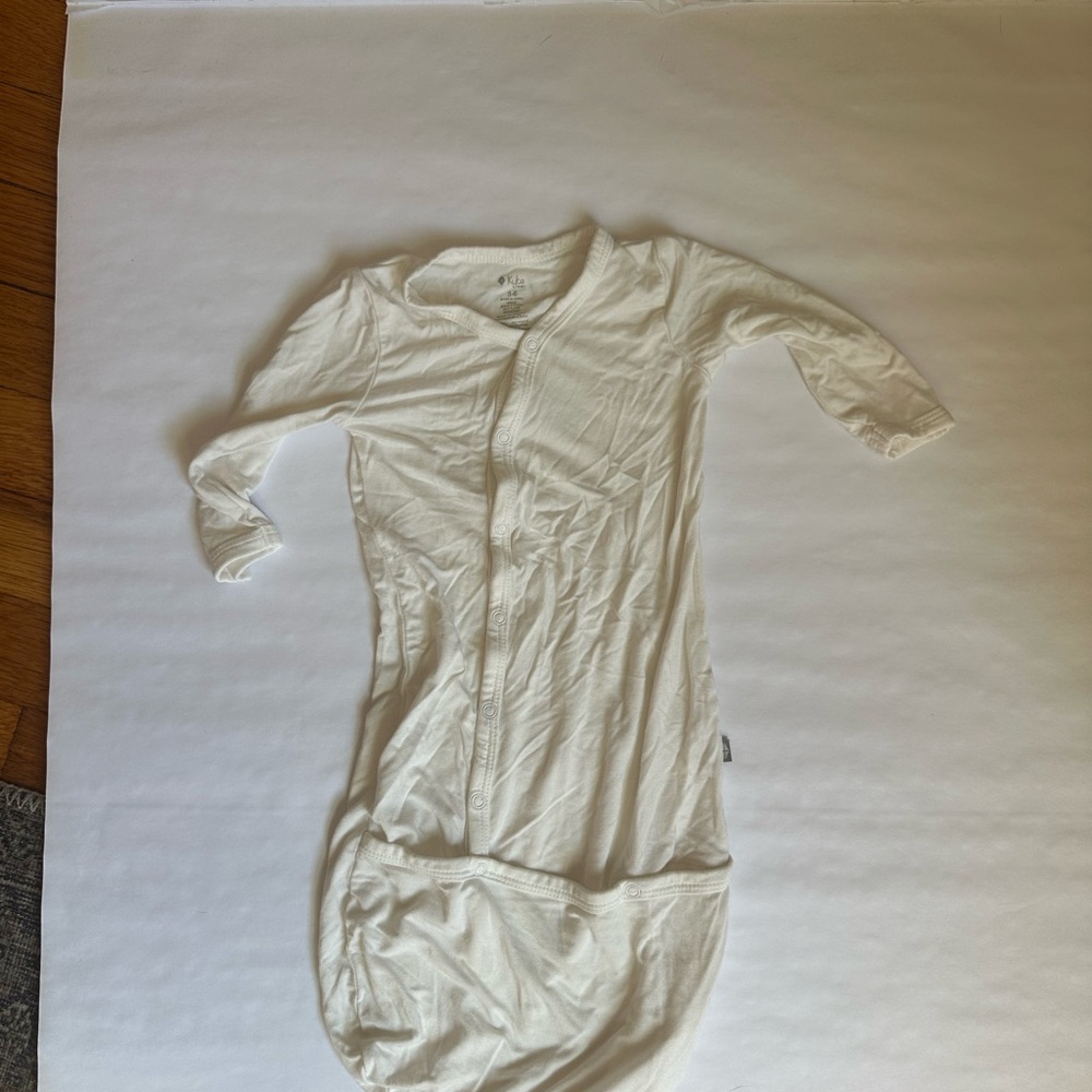 Kyte BABY White Kids Pajama Nightgown